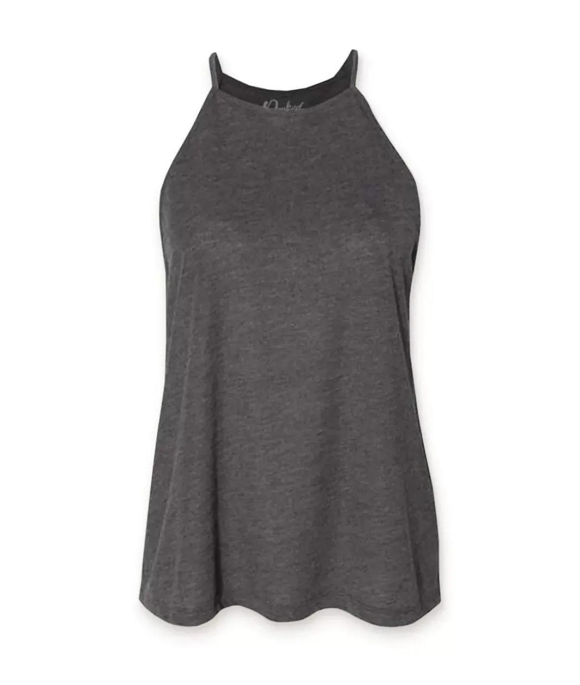 Nayked Apparel Tank Tops>Women'S Ridiculously Soft Lightweight Flowy High Neck Tank Top