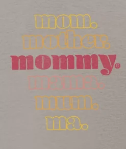 Nayked Apparel Tank Tops>Women'S Ridiculously Soft High Neck Graphic Tank | Mommy