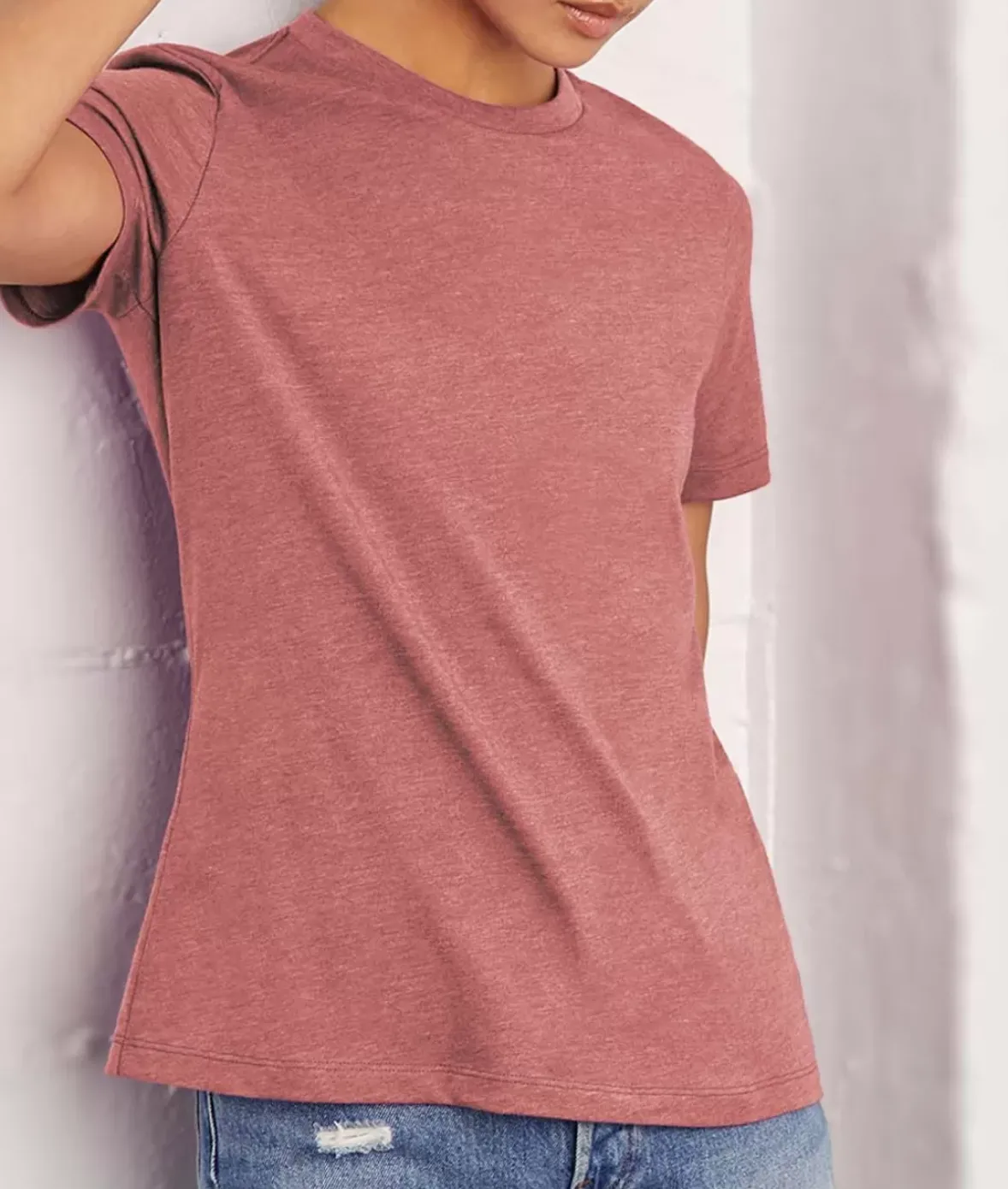 Nayked Apparel Tops>Women'S Ridiculously Soft Relaxed Fit Midweight T-Shirt