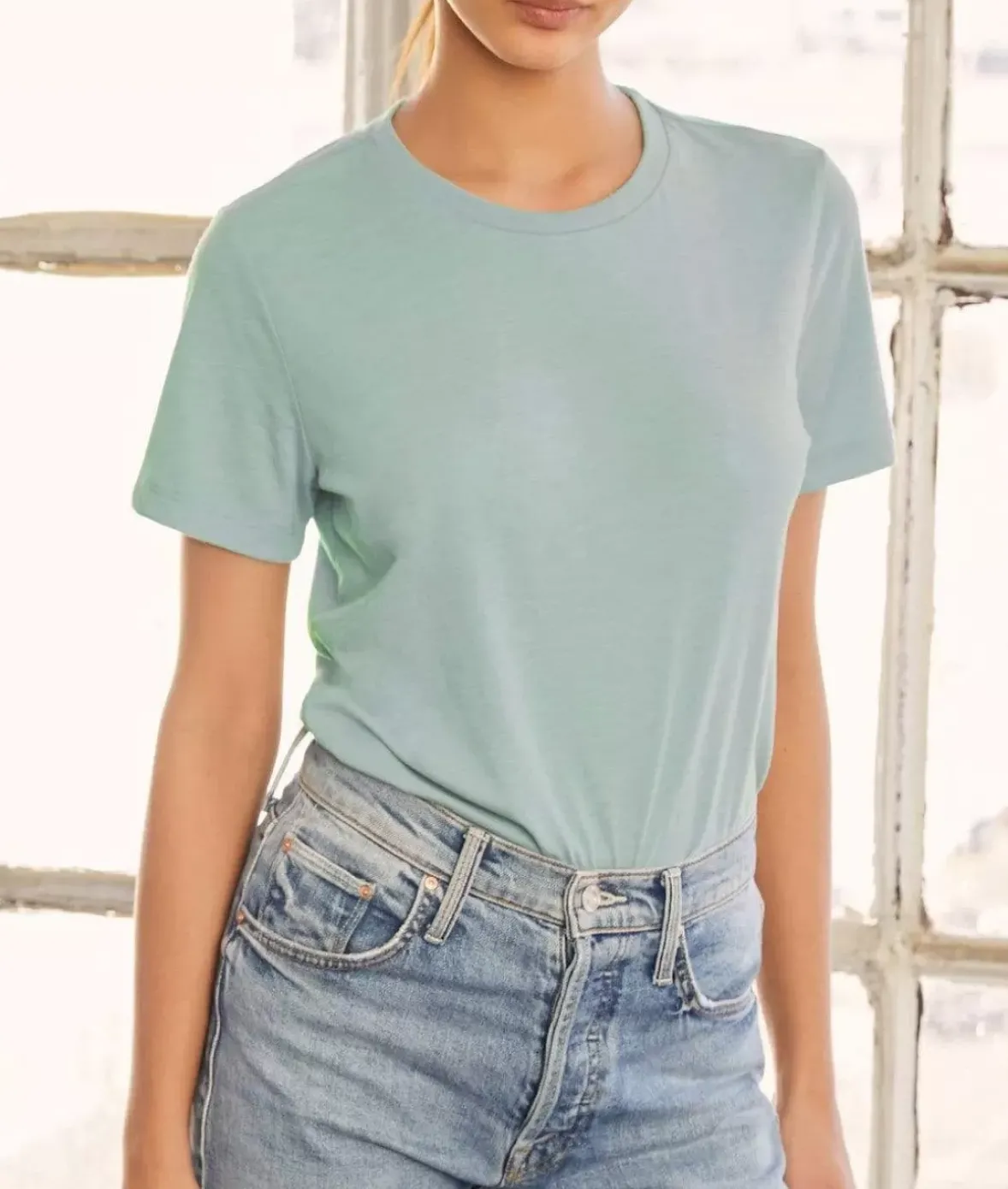 Nayked Apparel Tops>Women'S Ridiculously Soft Relaxed Fit Lightweight T-Shirt