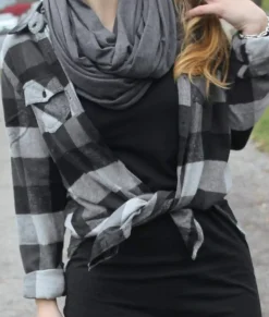 Nayked Apparel Tops>Women'S Ridiculously Soft Flannel Boyfriend Shirt