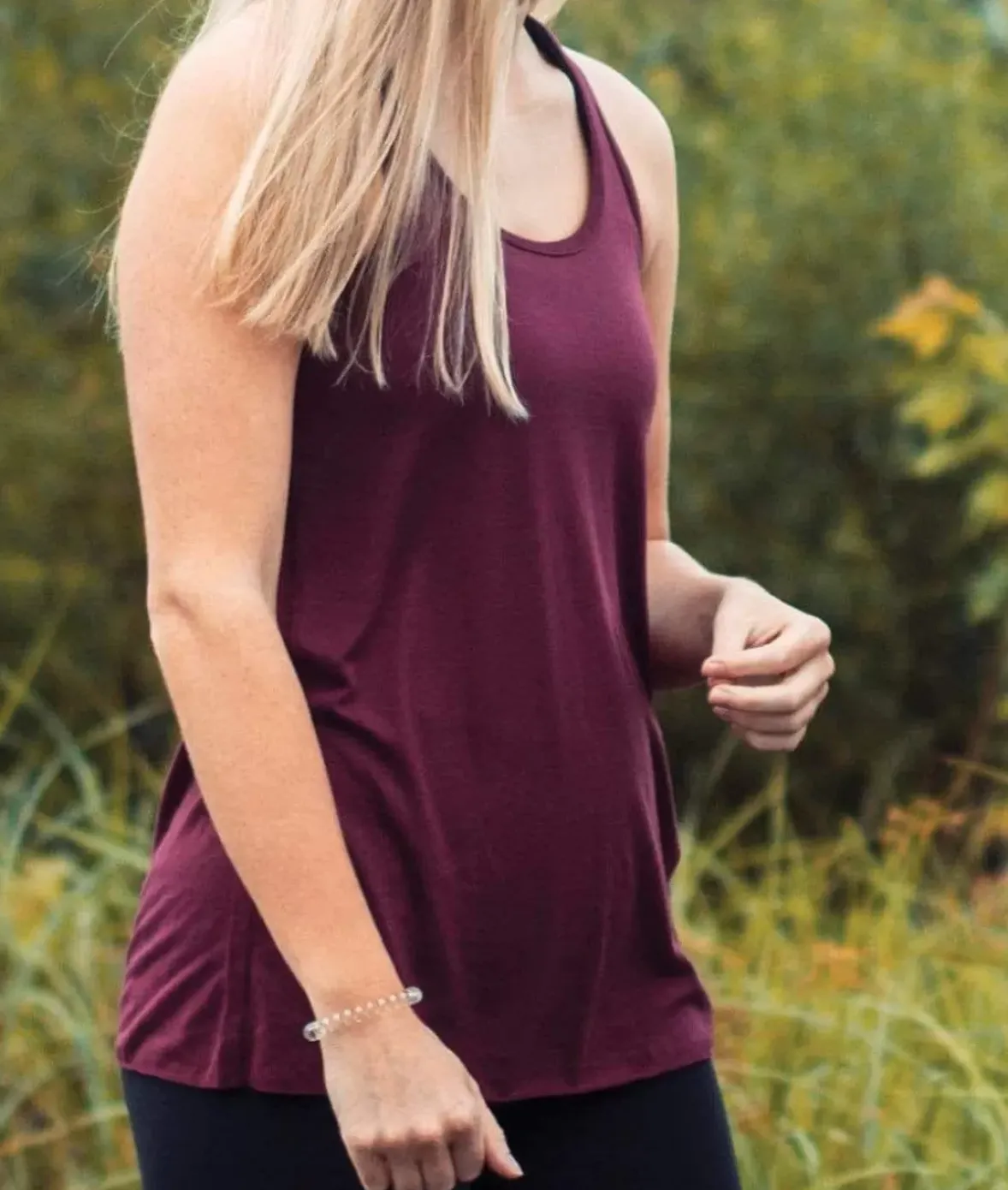 Nayked Apparel Tank Tops>Women'S Ridiculously Soft Lightweight Flowy Yoga Tank Top