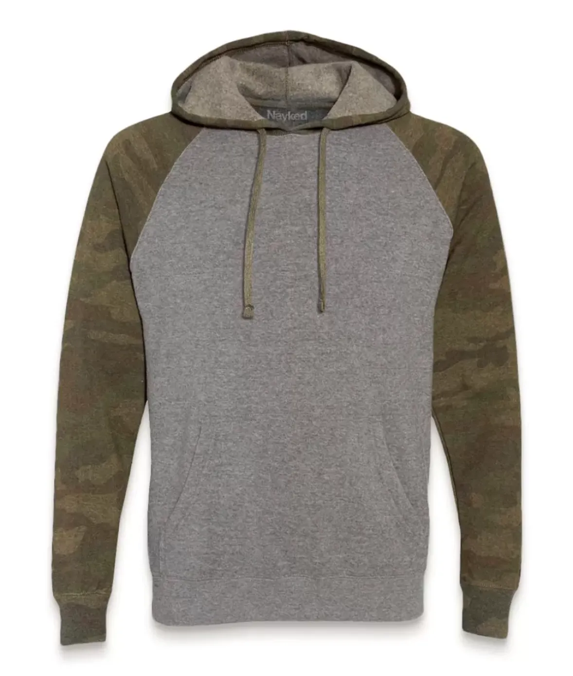 Nayked Apparel Hoodies & Sweatshirts>Women'S Ridiculously Soft Boyfriend Raglan Colorblocked Hooded Sweatshirt