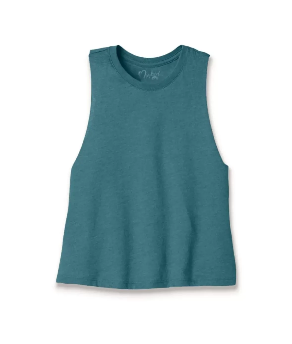 Nayked Apparel Tops>Women'S Ridiculously Soft Cropped Racerback Muscle Tank
