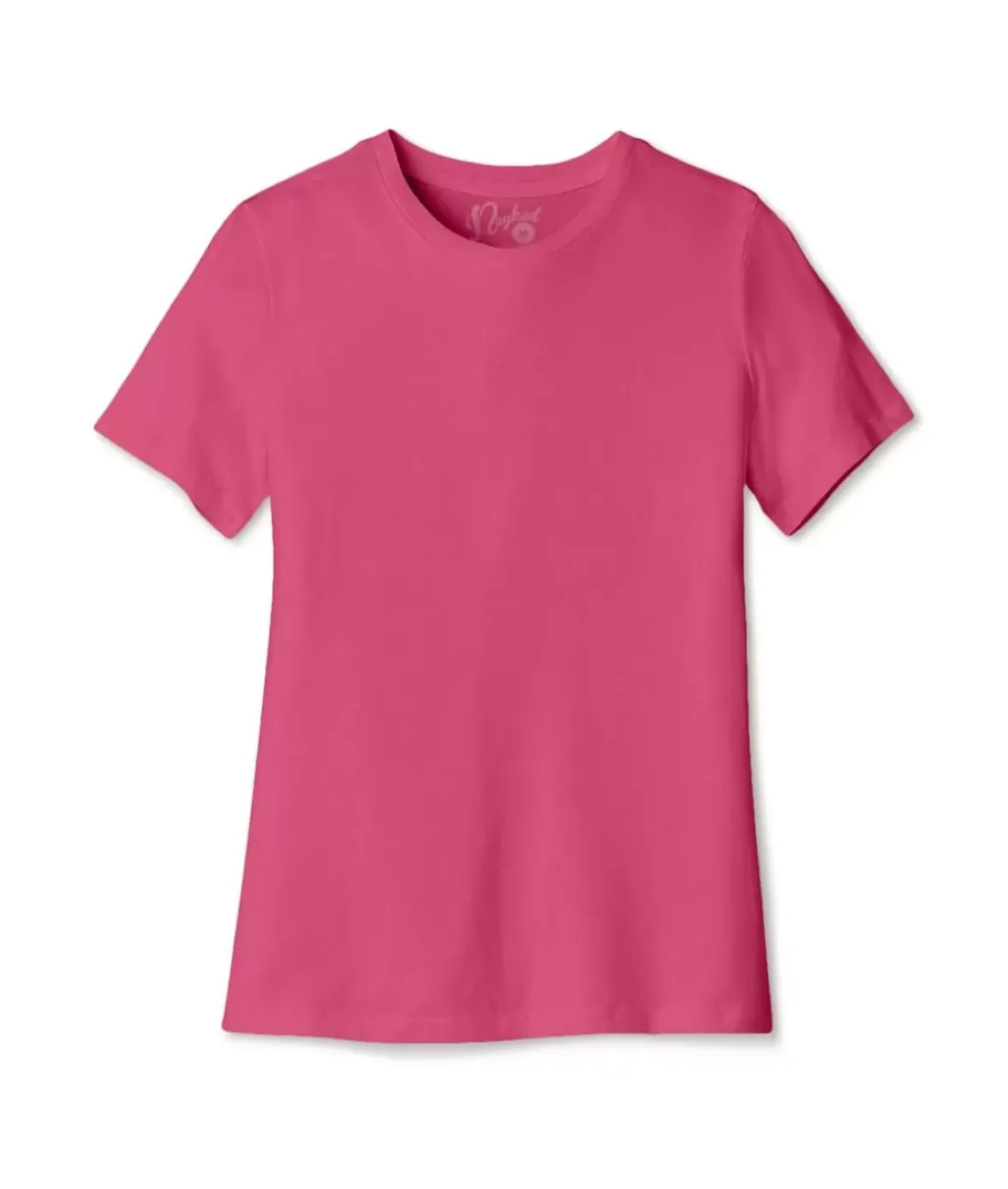 Nayked Apparel T-Shirts>Women'S Ridiculously Soft Relaxed Fit 100% Cotton T-Shirt | Classic
