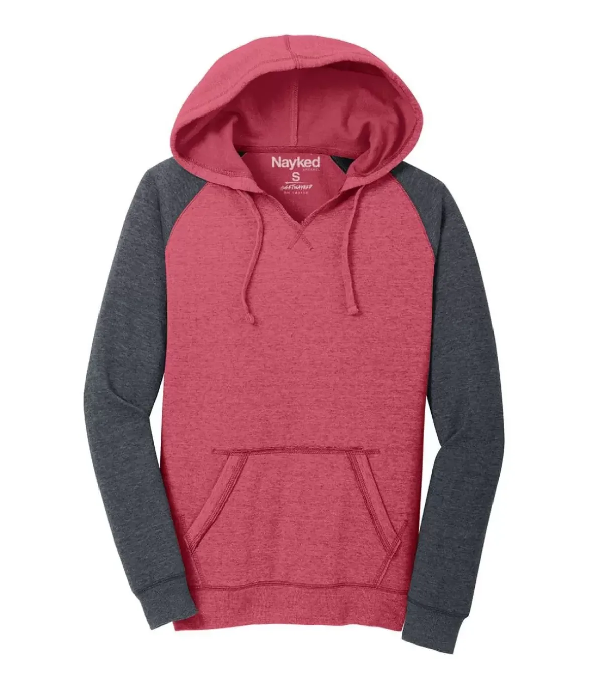 Nayked Apparel Hoodies & Sweatshirts>Women'S Ridiculously Soft Raglan Fleece Hoodie