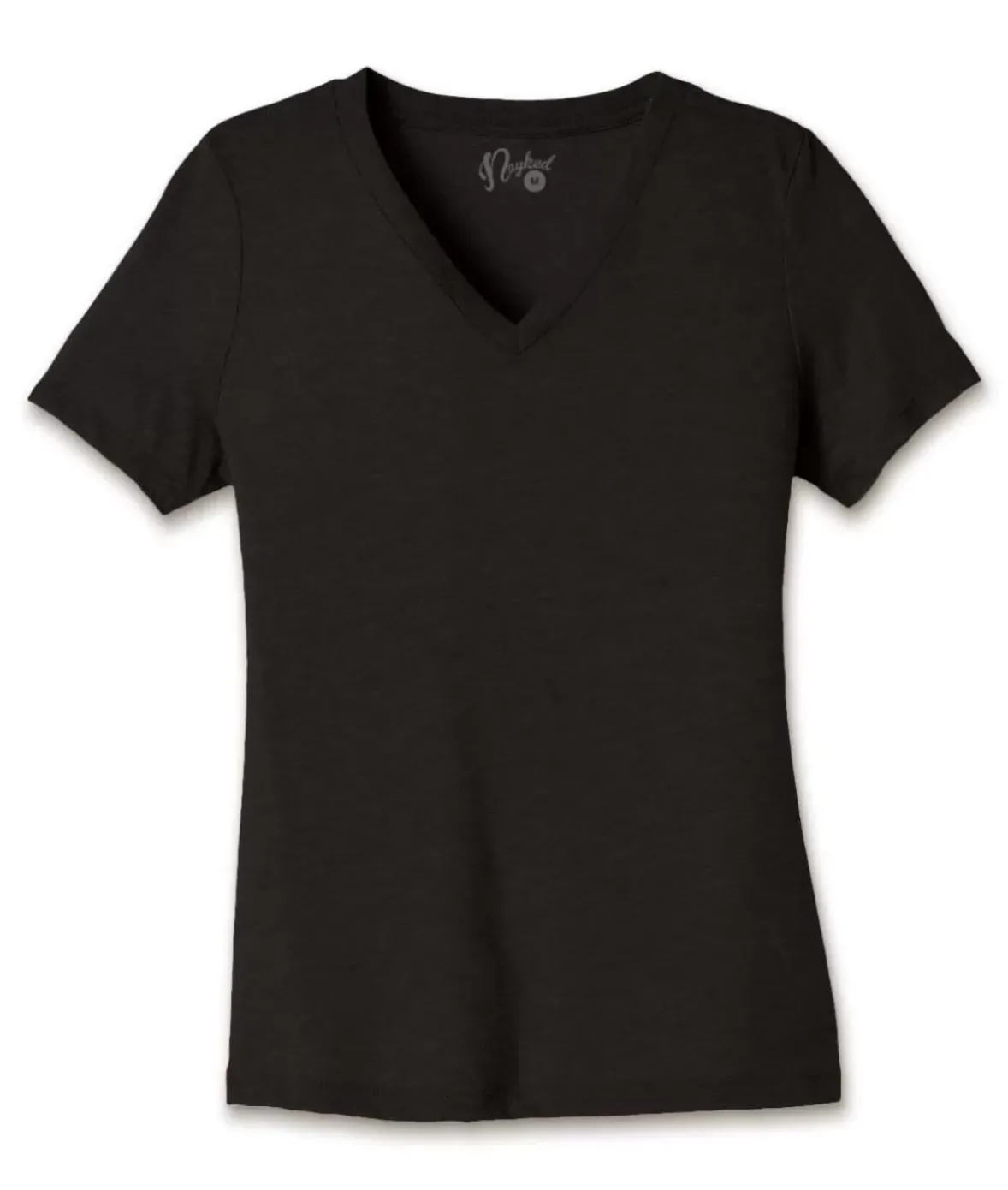 Nayked Apparel T-Shirts>Women'S Ridiculously Soft Relaxed Fit Lightweight V-Neck T-Shirt