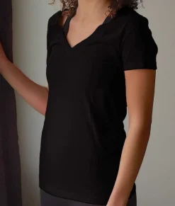 Nayked Apparel T-Shirts>Women'S Ridiculously Soft Midweight V-Neck T-Shirt