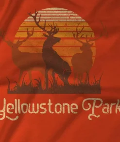 Nayked Apparel T-Shirts>Women'S Ridiculously Soft Graphic Tee | Yellowstone Park