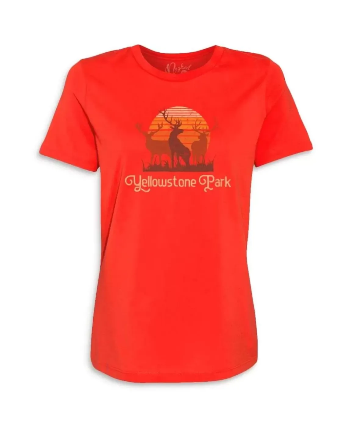 Nayked Apparel T-Shirts>Women'S Ridiculously Soft Graphic Tee | Yellowstone Park