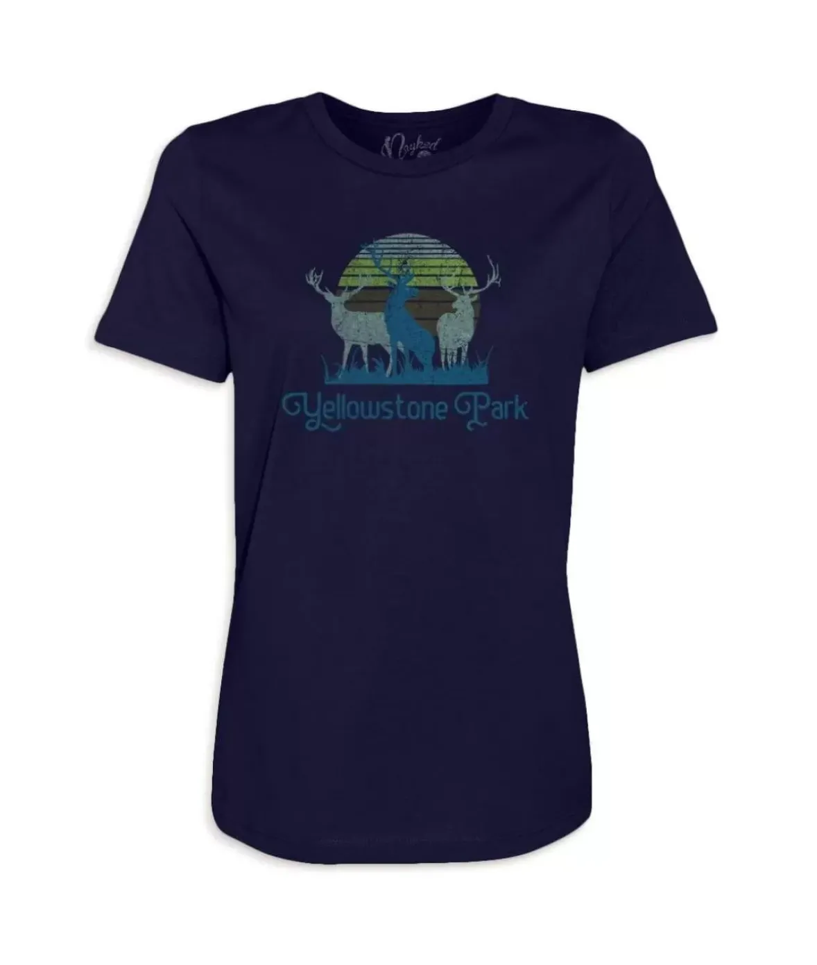 Nayked Apparel T-Shirts>Women'S Ridiculously Soft Graphic Tee | Yellowstone Park