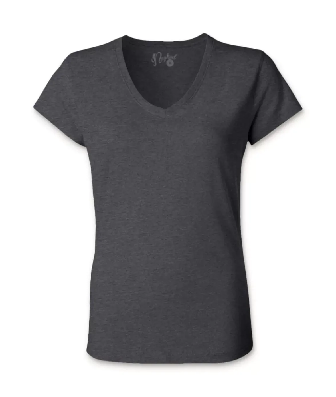 Nayked Apparel T-Shirts>Women'S Ridiculously Soft 100% Cotton Fitted V-Neck T-Shirt