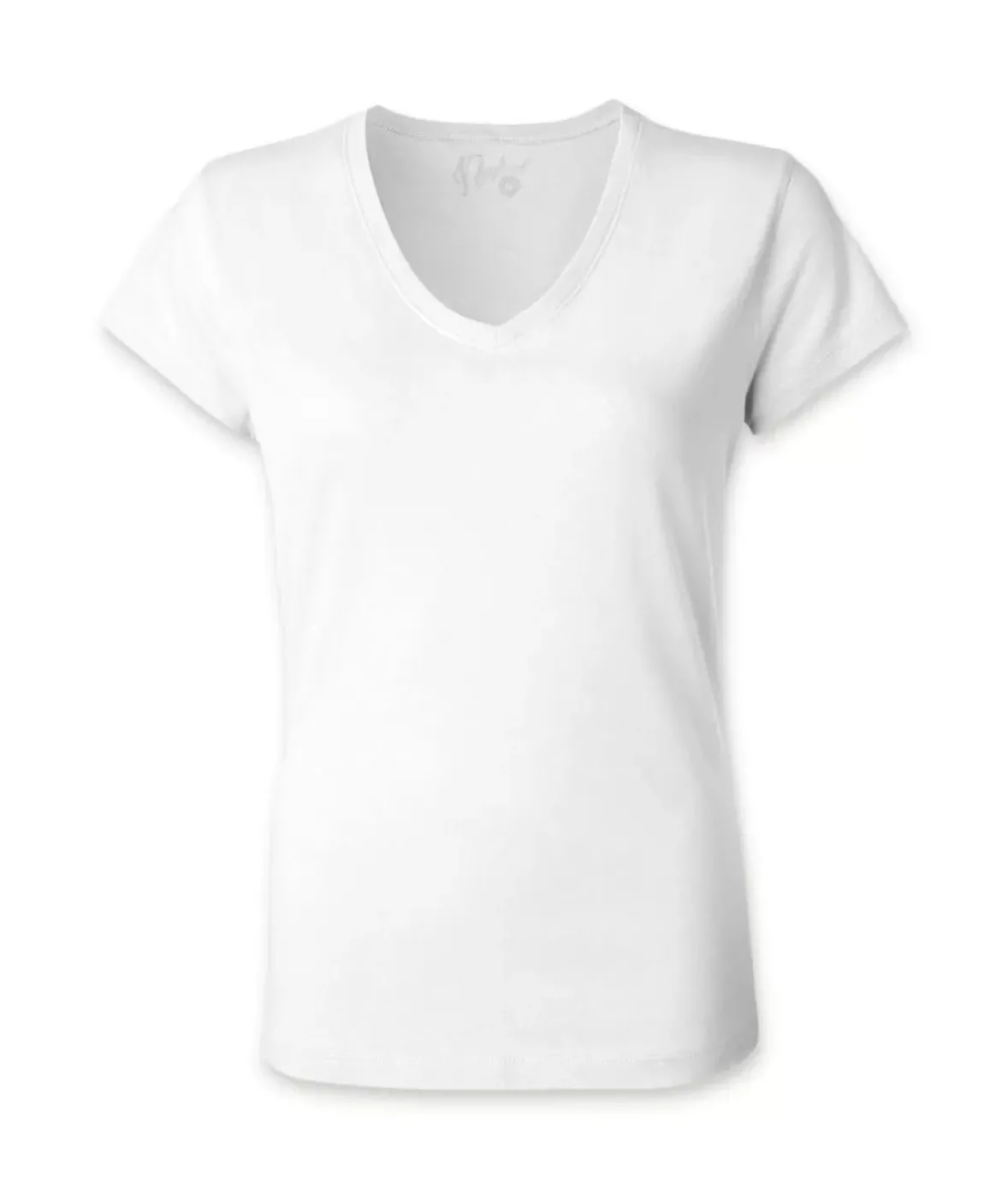 Nayked Apparel T-Shirts>Women'S Ridiculously Soft 100% Cotton Fitted V-Neck T-Shirt