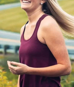 Nayked Apparel Tops>Women'S Ridiculously Soft Lightweight Flowy Yoga Tank Top