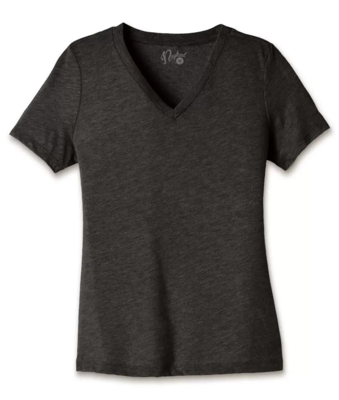 Nayked Apparel Tops>Women'S Ridiculously Soft Relaxed Fit Lightweight V-Neck T-Shirt