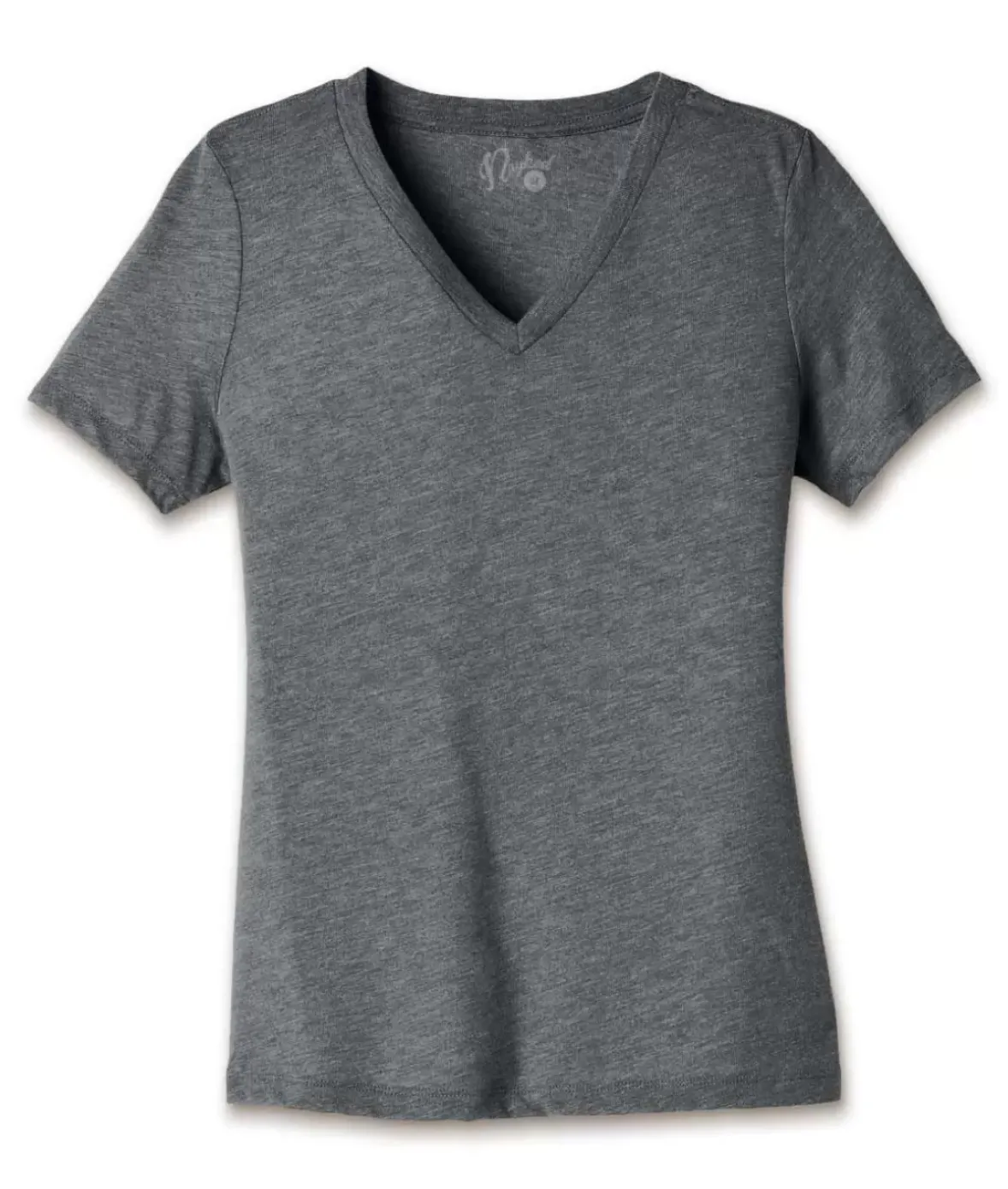 Nayked Apparel Tops>Women'S Ridiculously Soft Relaxed Fit Lightweight V-Neck T-Shirt