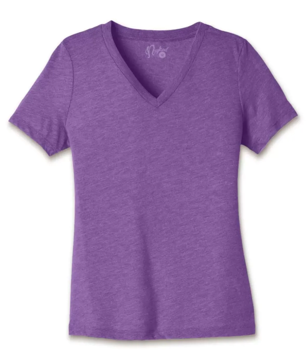 Nayked Apparel Tops>Women'S Ridiculously Soft Relaxed Fit Lightweight V-Neck T-Shirt