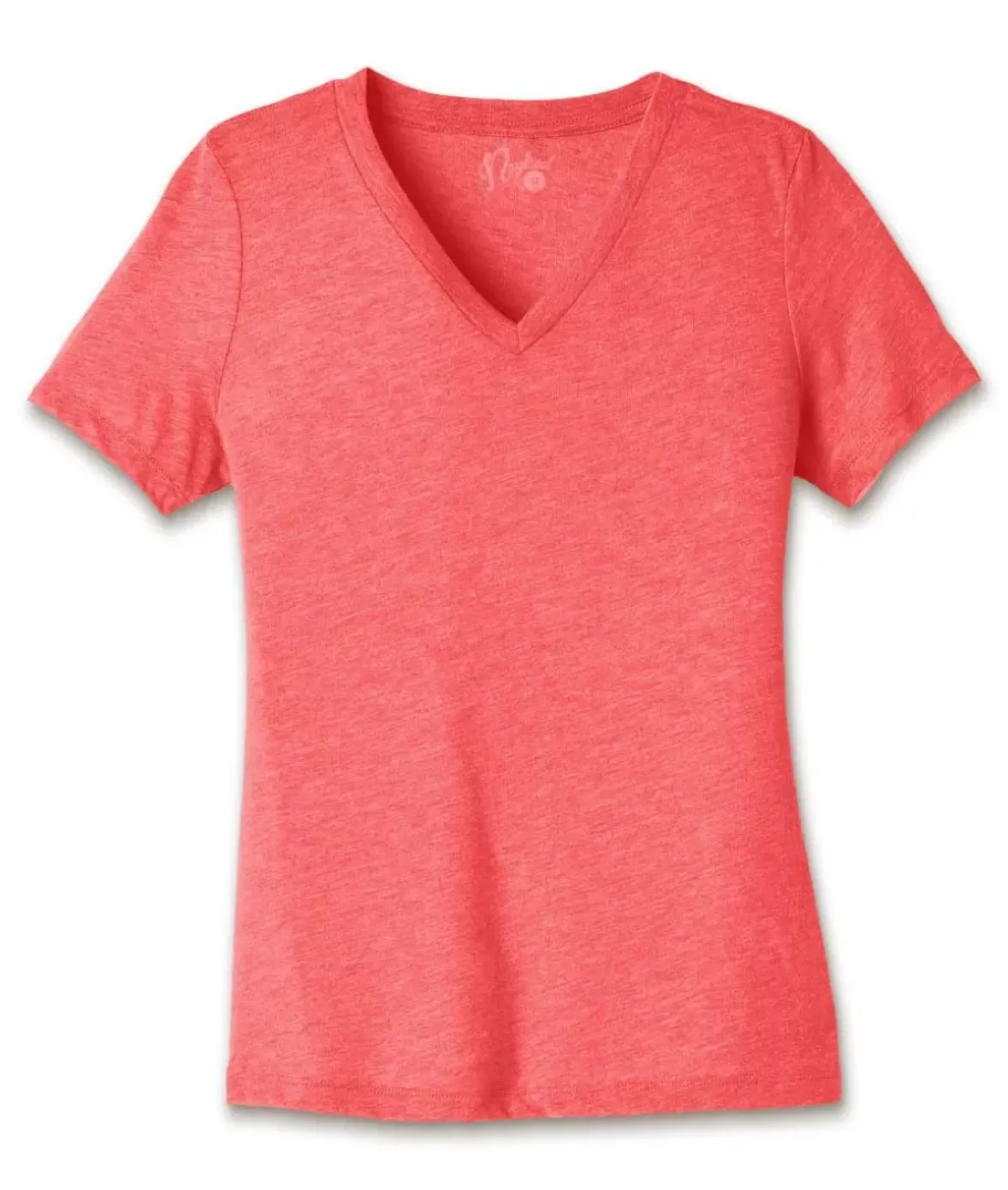Nayked Apparel Tops>Women'S Ridiculously Soft Relaxed Fit Lightweight V-Neck T-Shirt