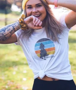Nayked Apparel Tops>Women'S Ridiculously Soft Graphic Tee | Take A Hike