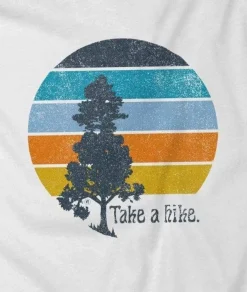 Nayked Apparel Tops>Women'S Ridiculously Soft Graphic Tee | Take A Hike