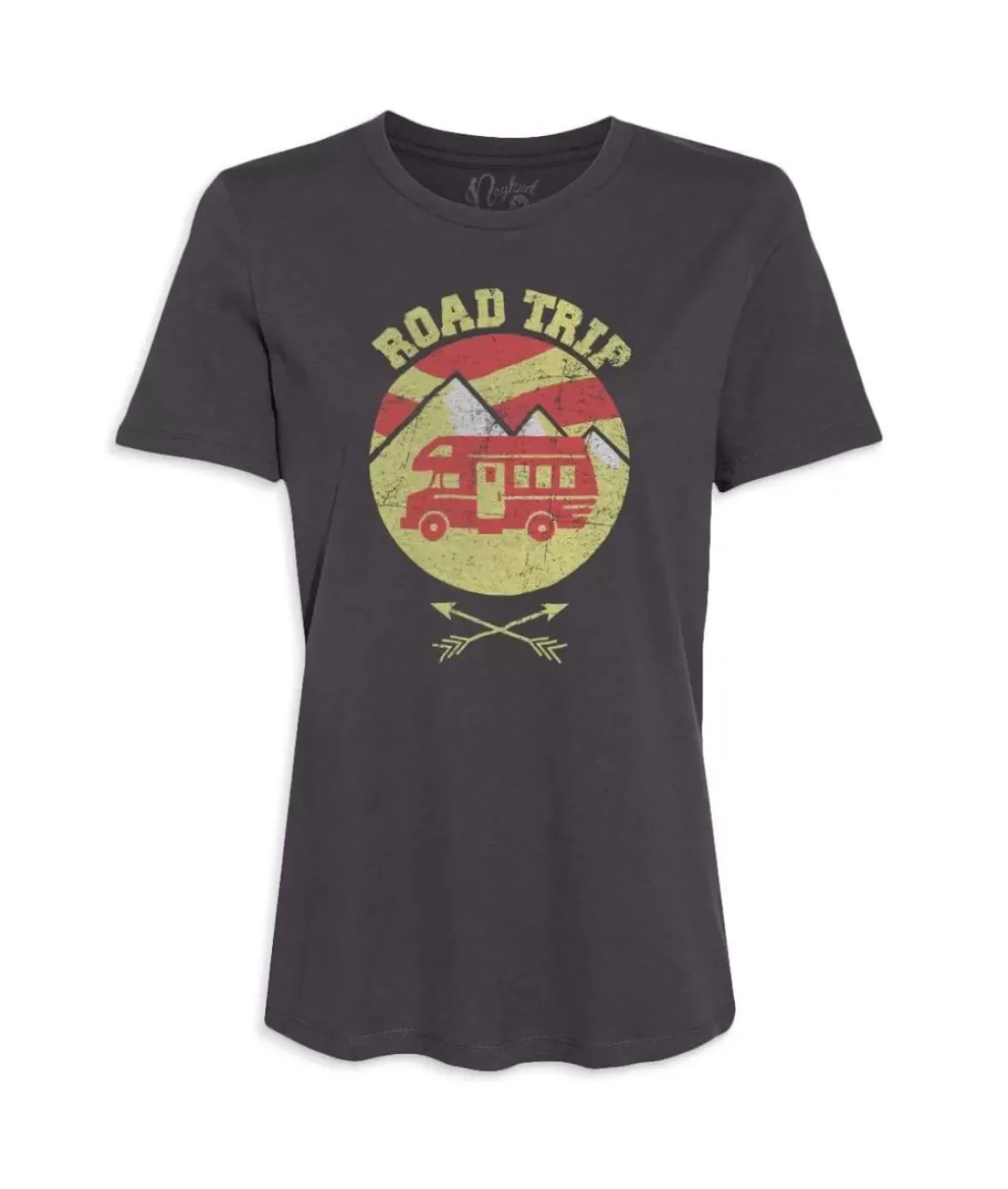 Nayked Apparel Tops>Women'S Ridiculously Soft Graphic Tee | Road Trip