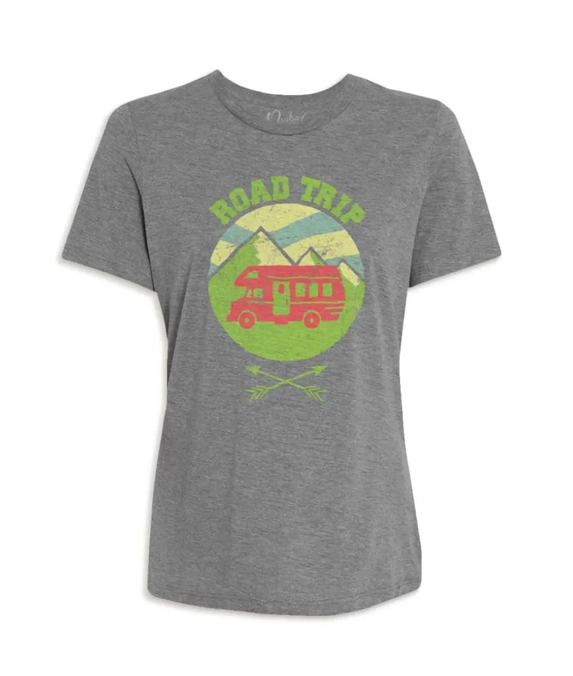 Nayked Apparel Tops>Women'S Ridiculously Soft Graphic Tee | Road Trip