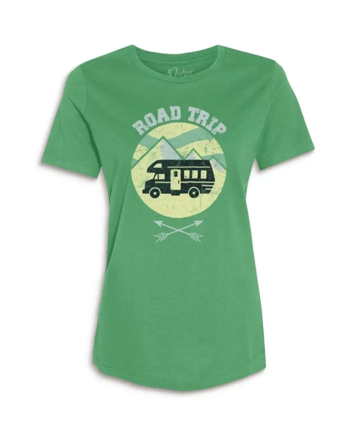 Nayked Apparel Tops>Women'S Ridiculously Soft Graphic Tee | Road Trip