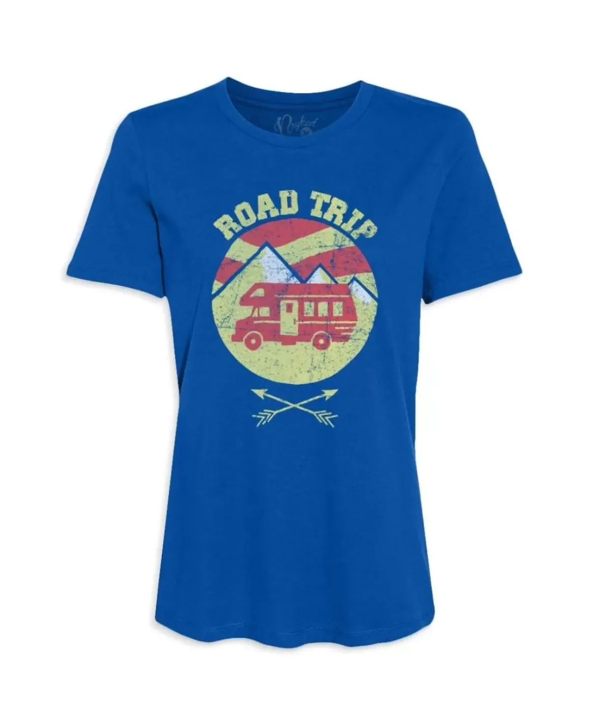 Nayked Apparel Tops>Women'S Ridiculously Soft Graphic Tee | Road Trip