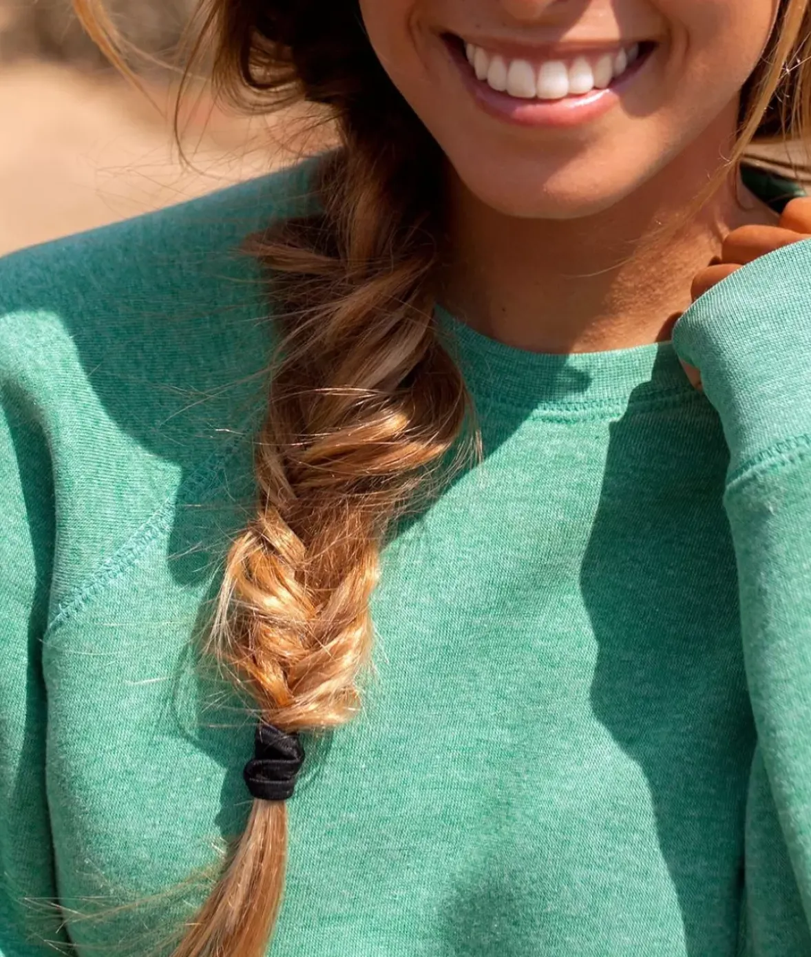 Nayked Apparel Tops>Women'S Ridiculously Soft Boyfriend Raglan Pullover