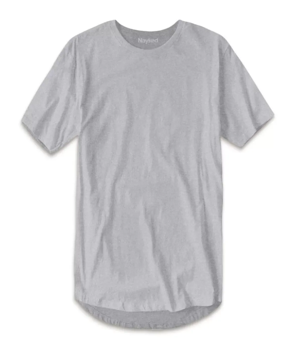 Nayked Apparel T-Shirts>Women'S Ridiculously Soft Oversized Curved Hem Long Tee