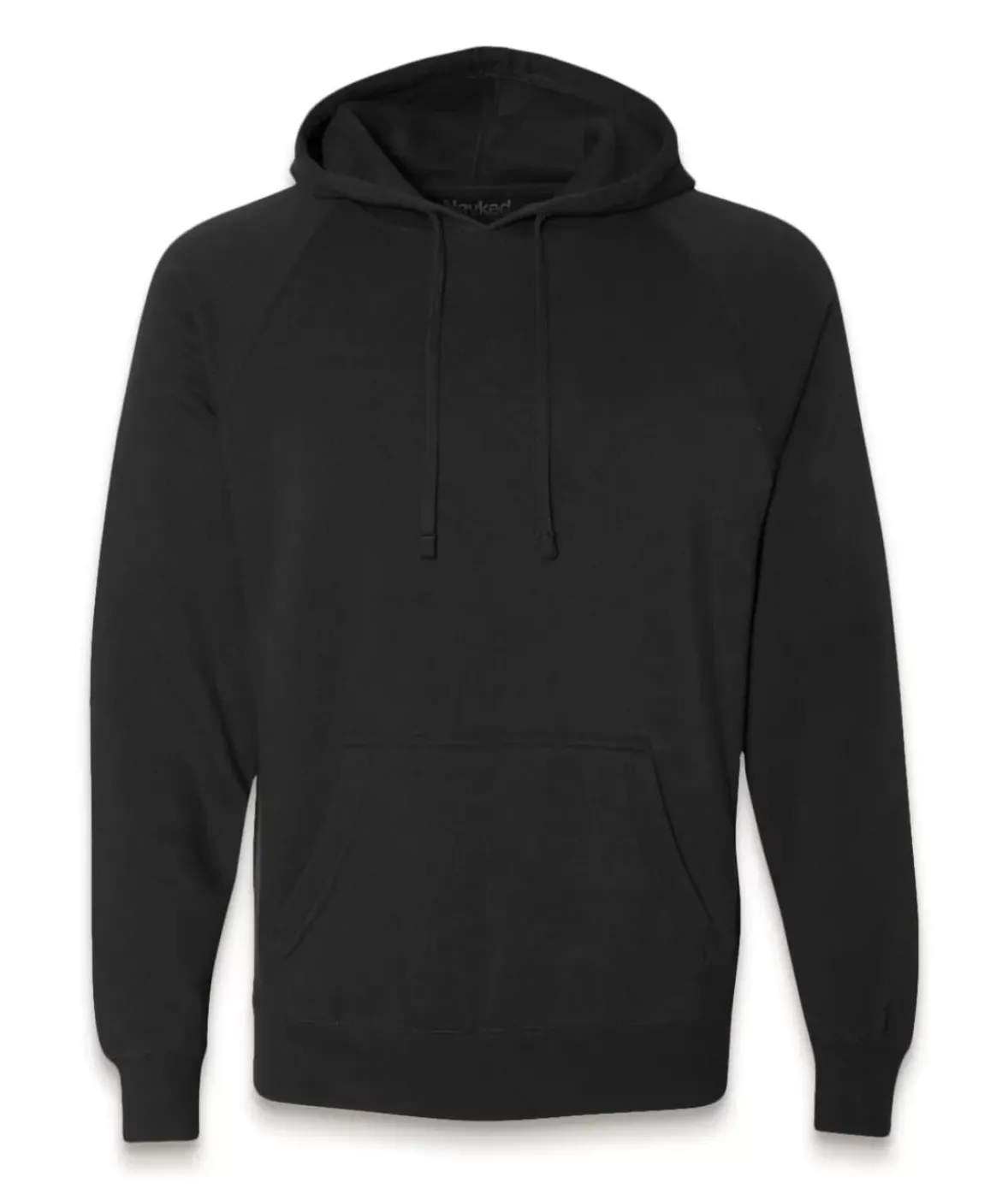 Nayked Apparel Tops>Women'S Ridiculously Soft Boyfriend Raglan Sleeve Hooded Pullover Sweatshirt