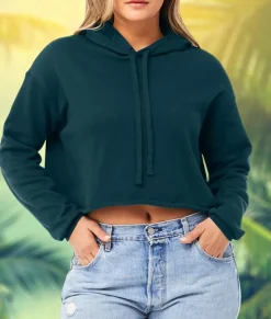 Nayked Apparel Athleisure>Women'S Ridiculously Soft Cropped Hoodie