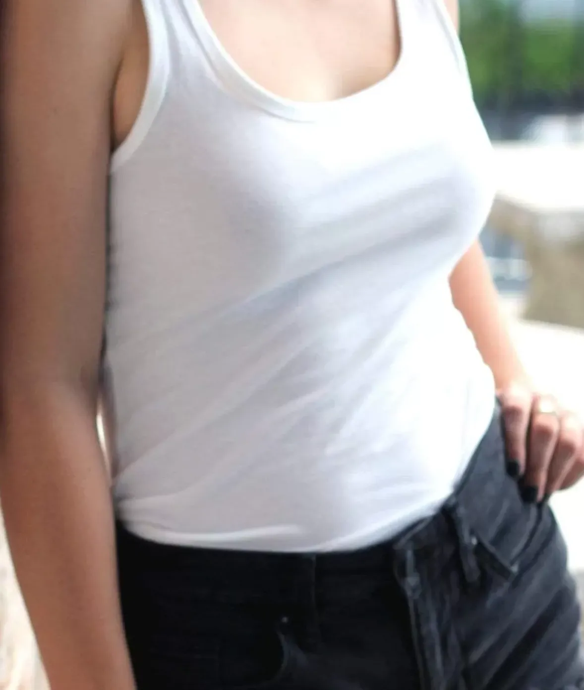 Nayked Apparel Tops>Women'S Ridiculously Soft Essential Tank Top