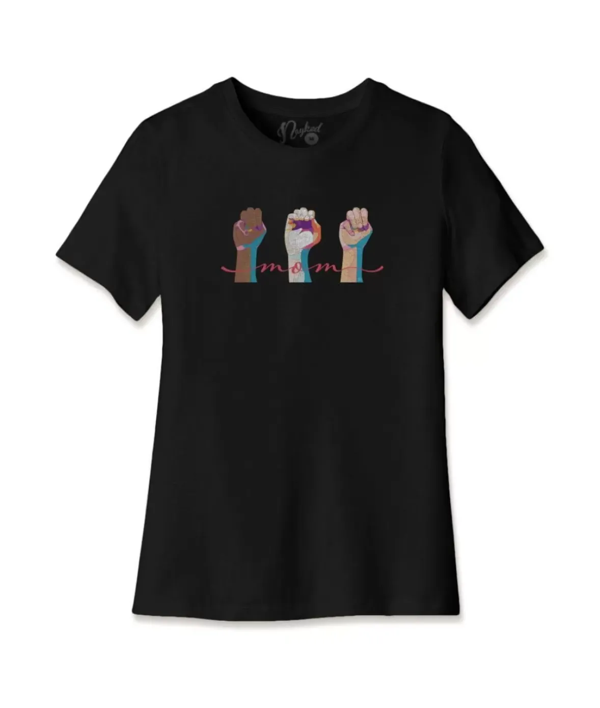Nayked Apparel Tops>Women'S Ridiculously Soft Midweight Graphic Tee | Mom Signed