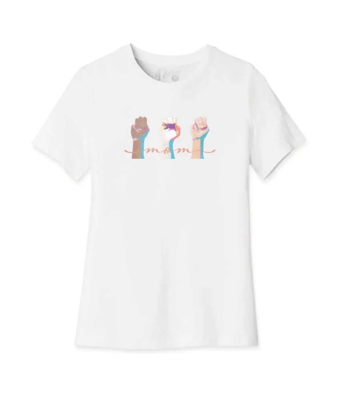 Nayked Apparel Tops>Women'S Ridiculously Soft Midweight Graphic Tee | Mom Signed