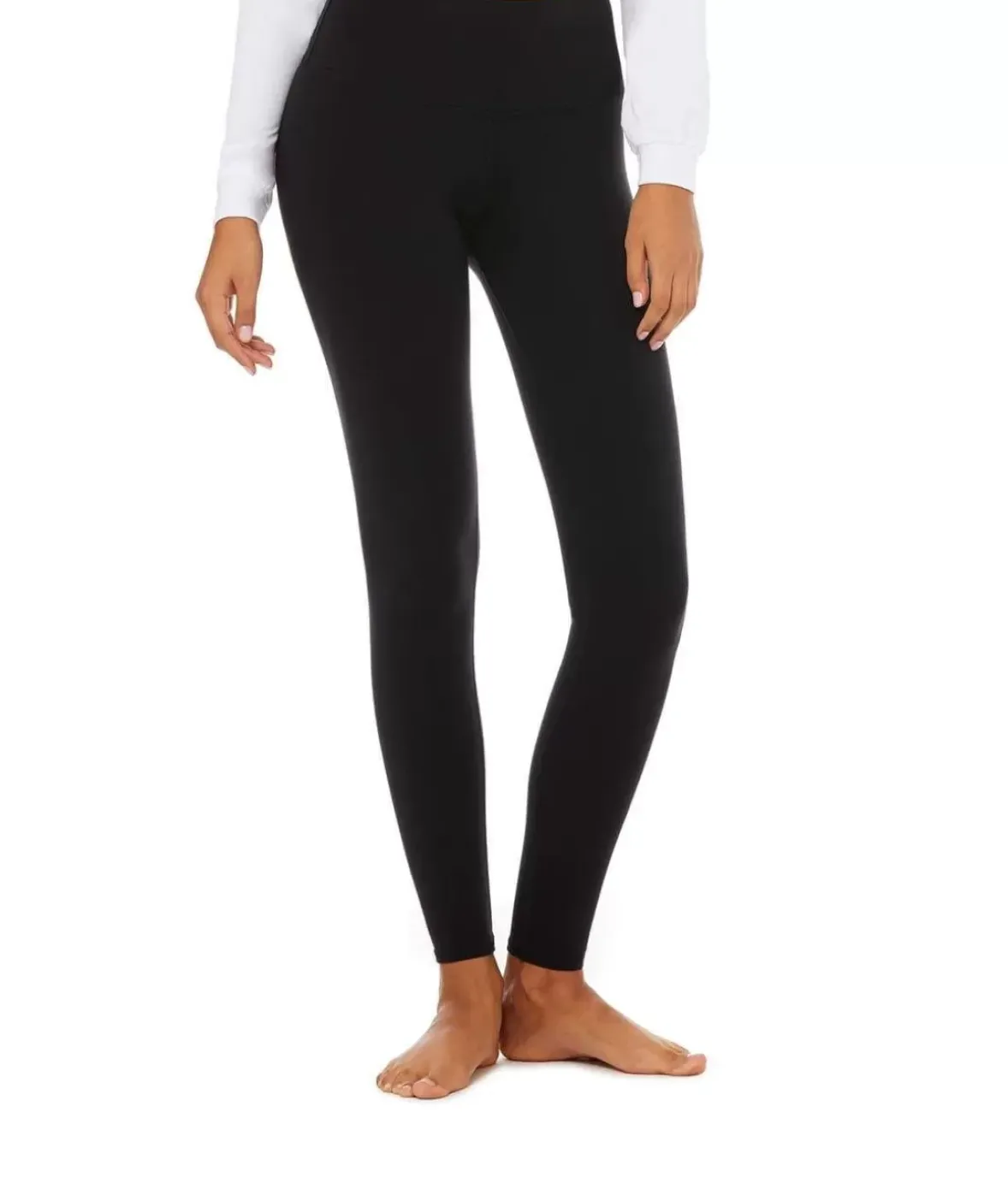 Nayked Apparel Bottoms Skirts & Dresses>Women'S Ridiculously Soft Sophia High Waist Athleisure Leggings/Discontinued Black