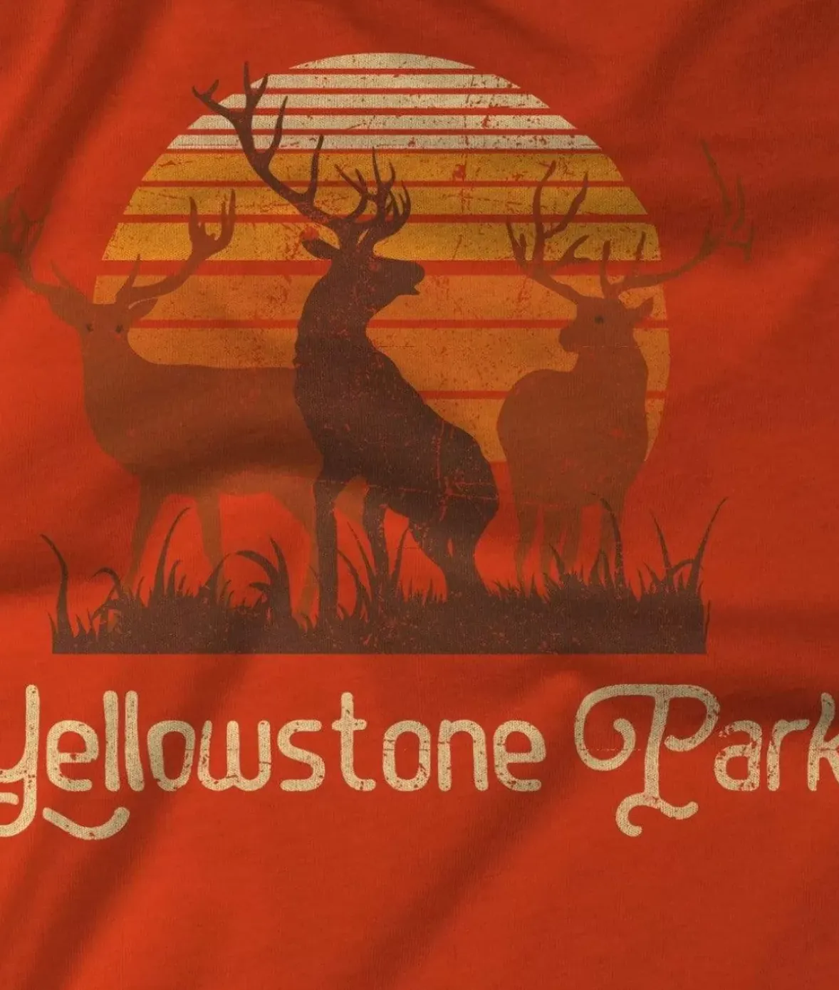 Nayked Apparel Tops>Women'S Ridiculously Soft Graphic Tee | Yellowstone Park