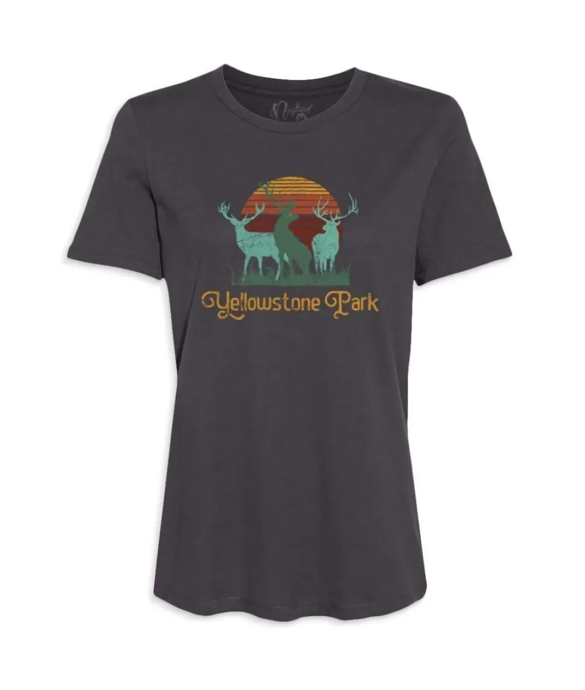 Nayked Apparel Tops>Women'S Ridiculously Soft Graphic Tee | Yellowstone Park