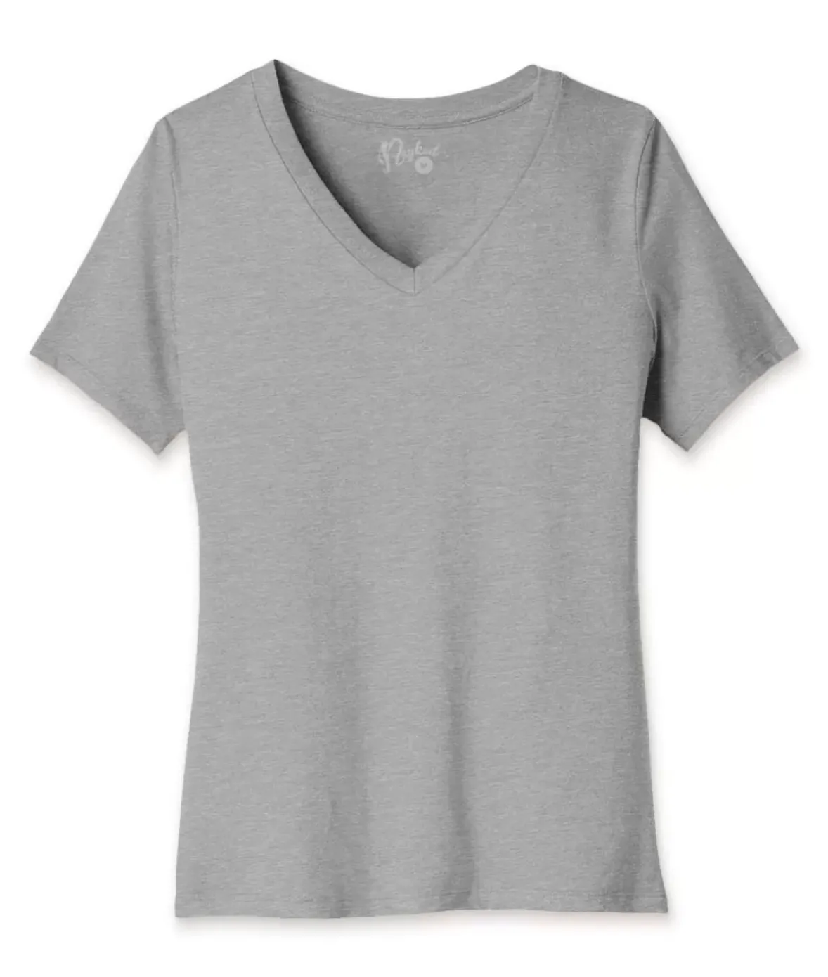 Nayked Apparel Tops>Women'S Ridiculously Soft Relaxed Fit V-Neck T-Shirt