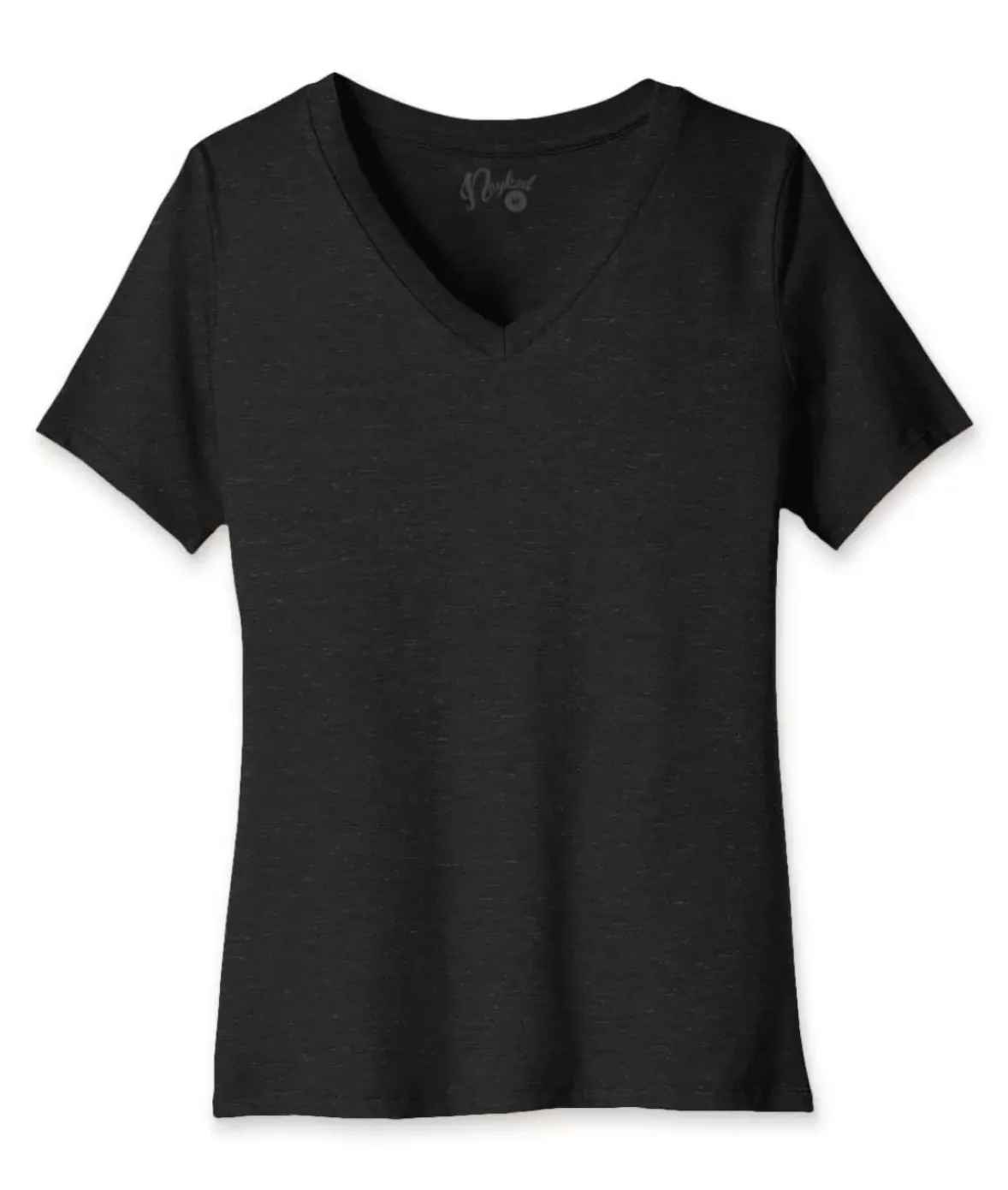 Nayked Apparel Tops>Women'S Ridiculously Soft Relaxed Fit V-Neck T-Shirt
