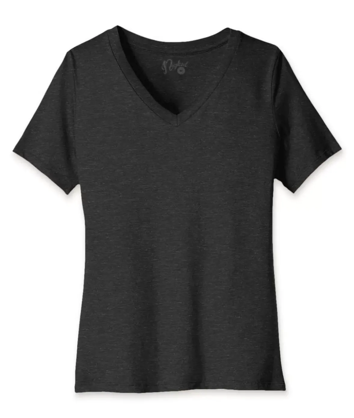 Nayked Apparel Tops>Women'S Ridiculously Soft Relaxed Fit V-Neck T-Shirt