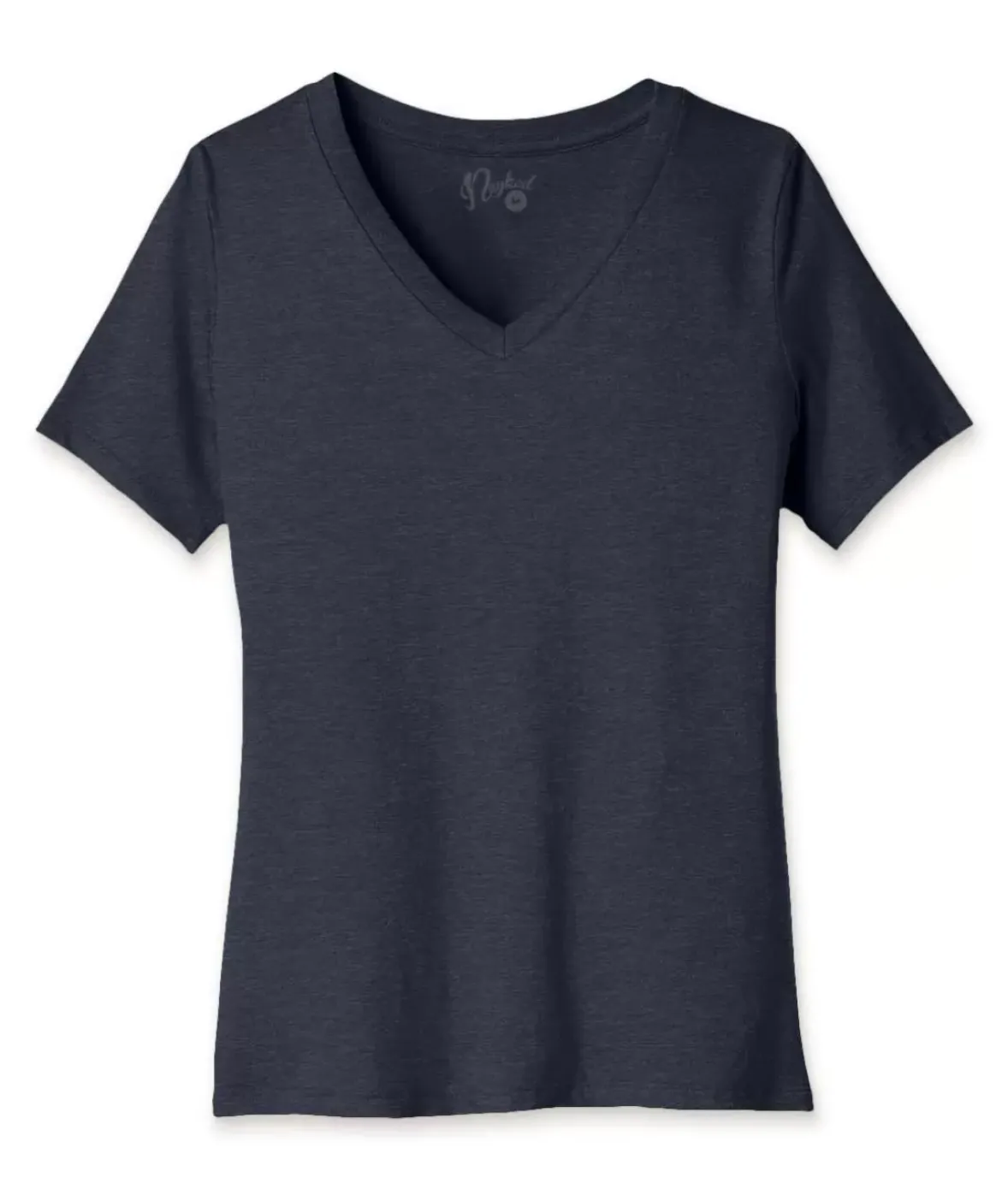 Nayked Apparel Tops>Women'S Ridiculously Soft Relaxed Fit V-Neck T-Shirt