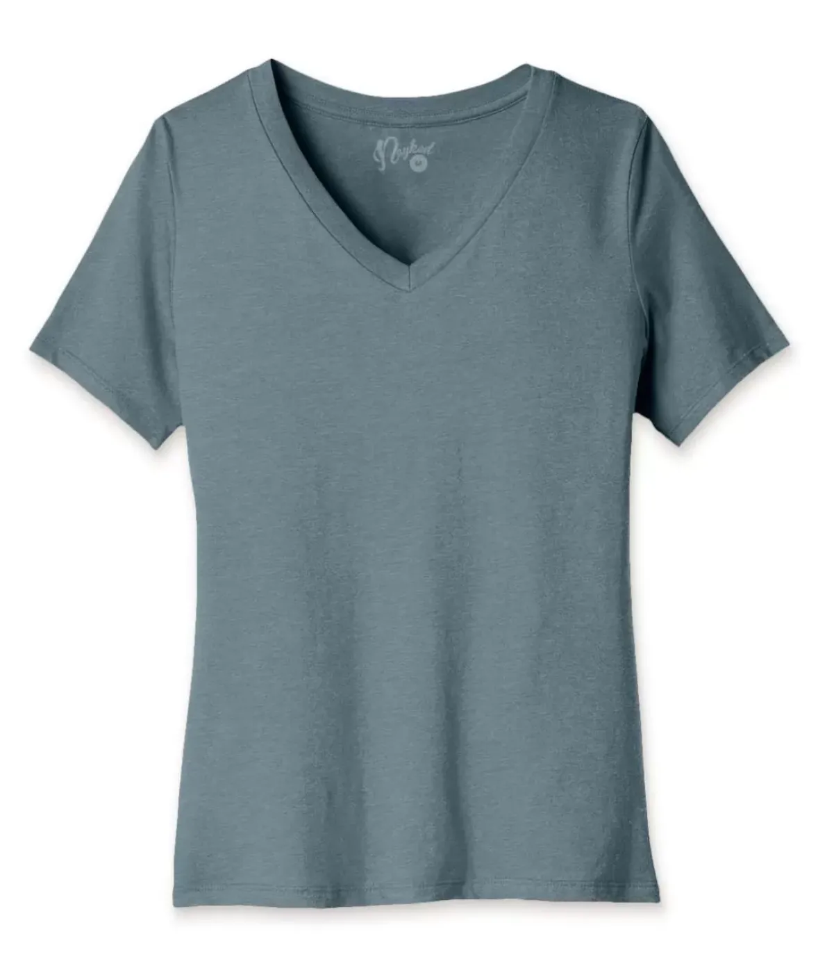 Nayked Apparel Tops>Women'S Ridiculously Soft Relaxed Fit V-Neck T-Shirt