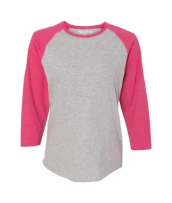 Nayked Apparel T-Shirts>Women'S Ridiculously Soft Midweight Baseball Tee