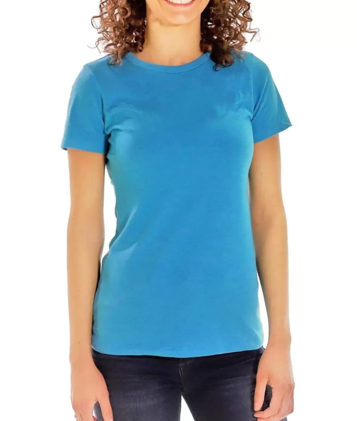 Nayked Apparel T-Shirts>Women'S Ridiculously Soft Midweight Crew Neck T-Shirt