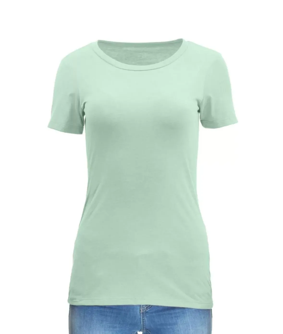 Nayked Apparel T-Shirts>Women'S Ridiculously Soft Midweight Crew Neck T-Shirt
