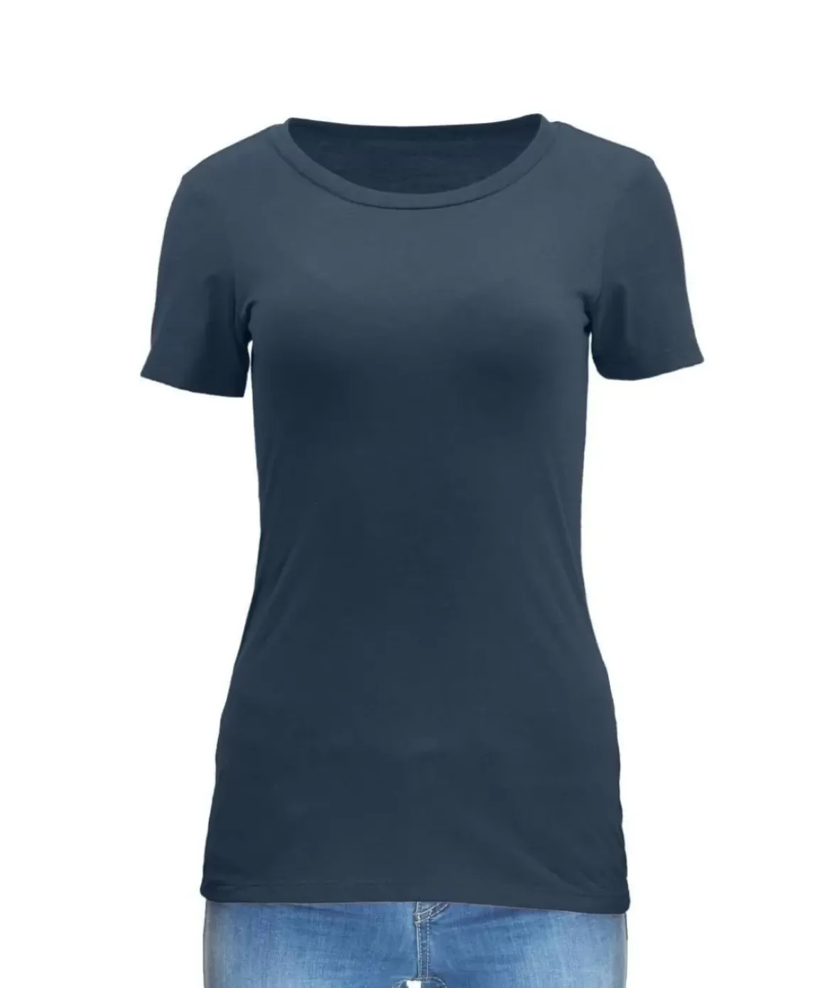 Nayked Apparel T-Shirts>Women'S Ridiculously Soft Midweight Crew Neck T-Shirt