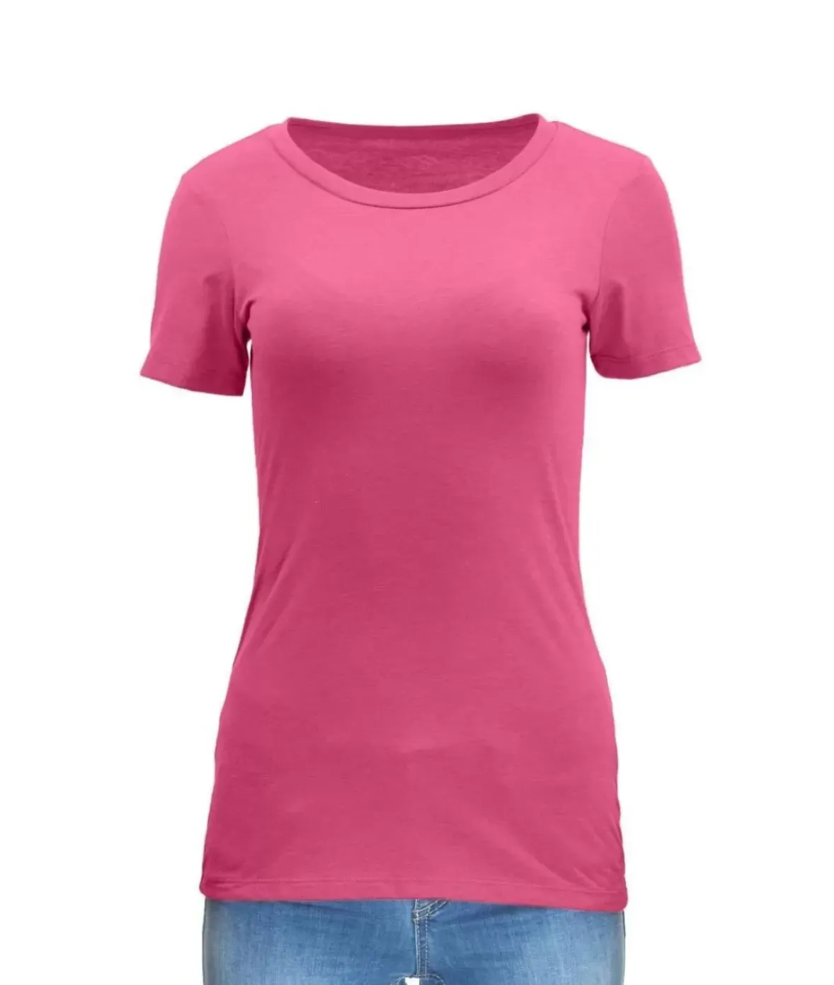 Nayked Apparel T-Shirts>Women'S Ridiculously Soft Midweight Crew Neck T-Shirt