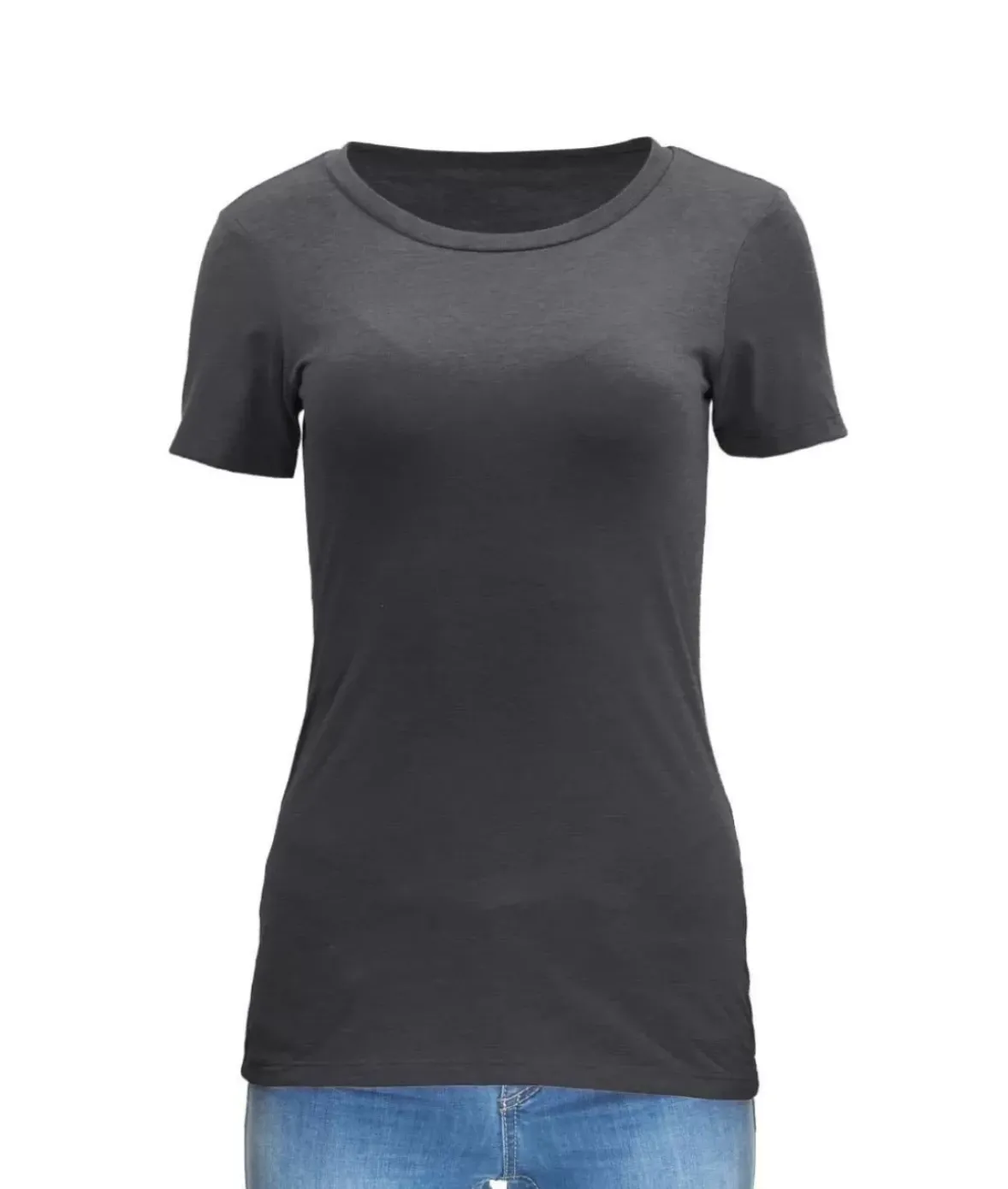 Nayked Apparel T-Shirts>Women'S Ridiculously Soft Midweight Crew Neck T-Shirt