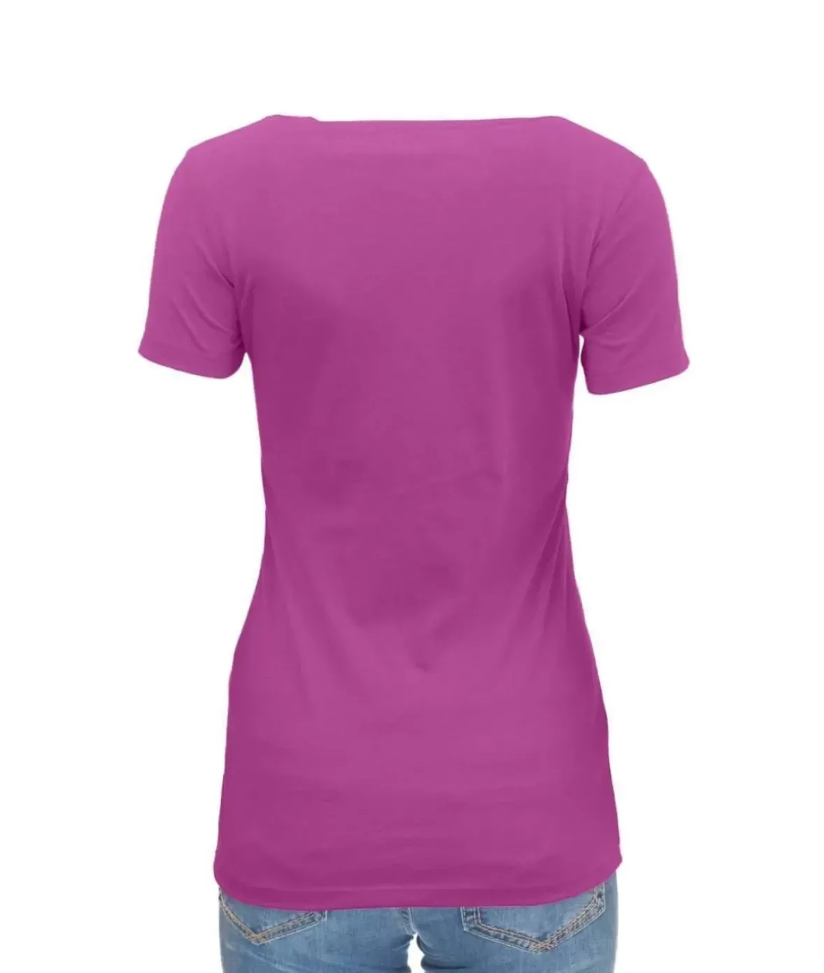 Nayked Apparel T-Shirts>Women'S Ridiculously Soft Midweight Crew Neck T-Shirt